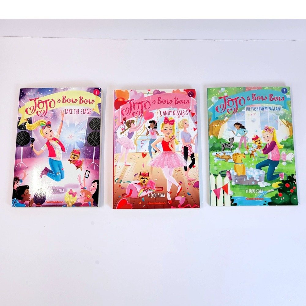 JoJo Siwa JoJo & BowBow Chapter Book Set 1-3 Multicolor Kids Paperback